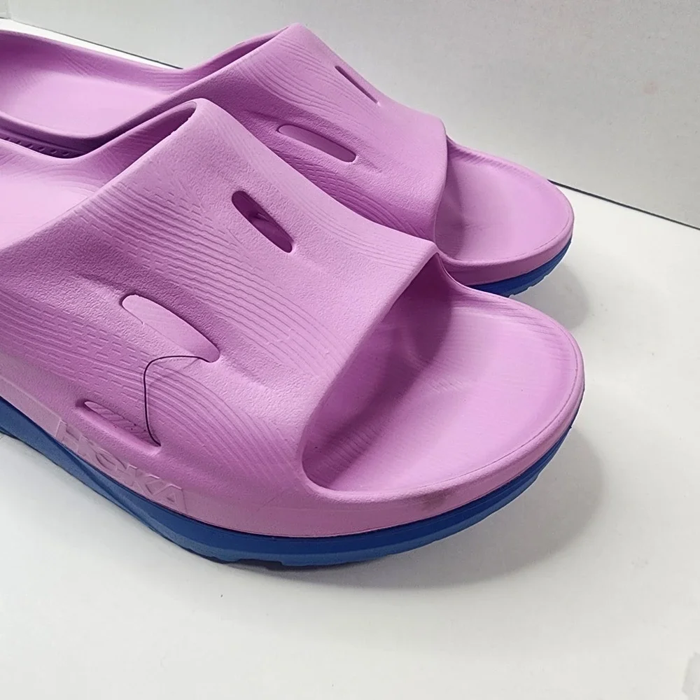 Hoka Ora Recovery Slide 3 Men's 14 Cyclamen Coastal Sky Purple 1135061-CCSK